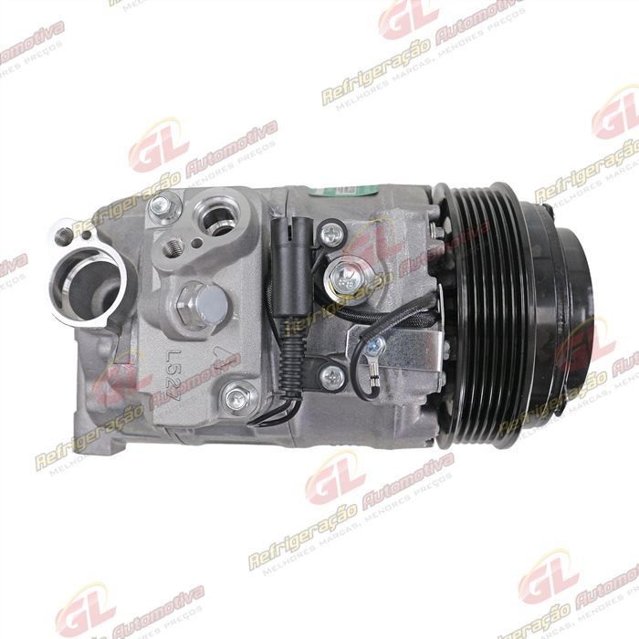 Compressor Modelo Denso 7SB16C Mercedes Benz R170SKL/ CLK430/ Sprinter/ W210/ W126/ W140 1993 Até 1996 - 12 Volts Polia 6pk 119mm — foto 6