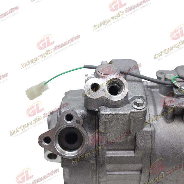 Compressor Modelo Denso 7SBU16C Caminhão Mercedes Benz Axor - 24 Volts Polia 9pk 135mm OEM: 4572300111/ A0002343711 — foto 8