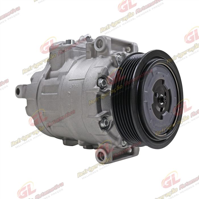 Compressor Modelo Denso 7SEU17C-ND1 Volkswagen Amarok Diesel - 12 Volts Polia 6pk 110mm OEM: 4471901350 — foto 3