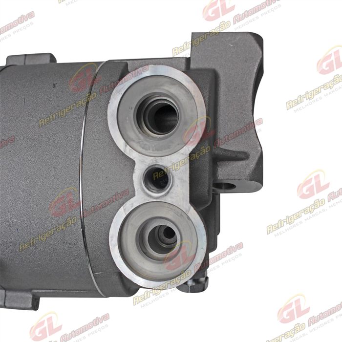 Compressor CVC 125cc Chevrolet S10 2000 Até 2011/ Blazer/ Troller 2.4/ 2.8 Gasolina / 2.8 Diesel 2000> - 12 Volts Polia 6pk 109mm OEM: 93381793/ 94763439/ 93298740 — foto 8