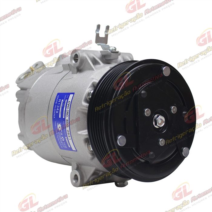 Compressor Volkswagen Fox/ Cross Fox/ Space Fox/ Polo 2004> - 12 Volts Polia 6pk 110mm — foto 4