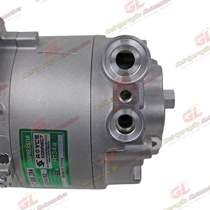 Compressor CVC 125cc Chevrolet Corsa/ Meriva/ Montana/ Fiat Stilo/ Idea/ Palio/ Punto 1.8 2002> - 12 Volts Polia 5pk 105mm — foto 6