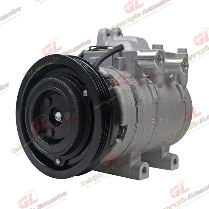 Compressor Modelo Halla HS15 Hyundai Tucson 2.0 - 12 Volts Polia 4pk 124mm — foto 2