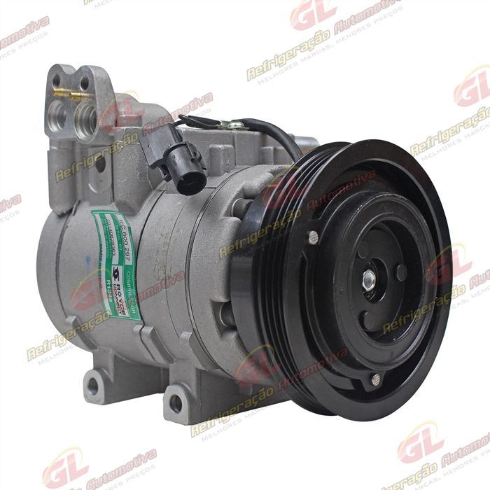 Compressor Modelo Halla HS15 Hyundai Tucson 2.0 - 12 Volts Polia 4pk 124mm — foto 4