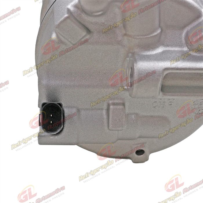 Compressor Volkswagen Jetta 2011>/ Passat/ Tiguan TSI Motor 2.0 Aspirado/ Audi A4/ Audi A3 Nova - Sentido Horário - 12 Volts Polia 6pk 112mm — foto 8