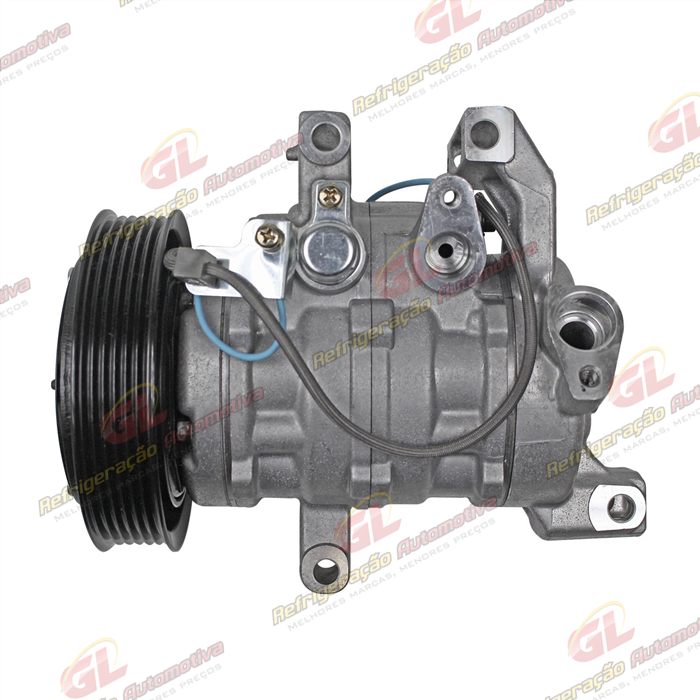 Compressor Modelo Denso Honda HRV 2015>/ Civic 1.8/2.0 2014 Até 2016 - 12 Volts Polia 6pk 125mm