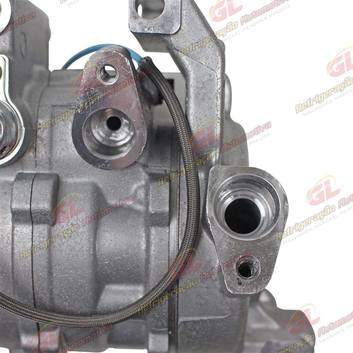 Compressor Modelo Denso Honda HRV 2015>/ Civic 1.8/2.0 2014 Até 2016 - 12 Volts Polia 6pk 125mm — foto 8