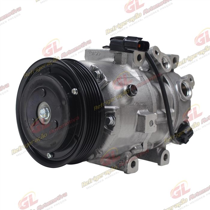Compressor Hyundai Sonata 2.4 / Azera 3.0 2012> - 12 Volts Polia 6pk 118mm — foto 2
