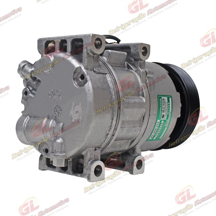 Compressor Hyundai Sonata 2.4 / Azera 3.0 2012> - 12 Volts Polia 6pk 118mm — foto 6