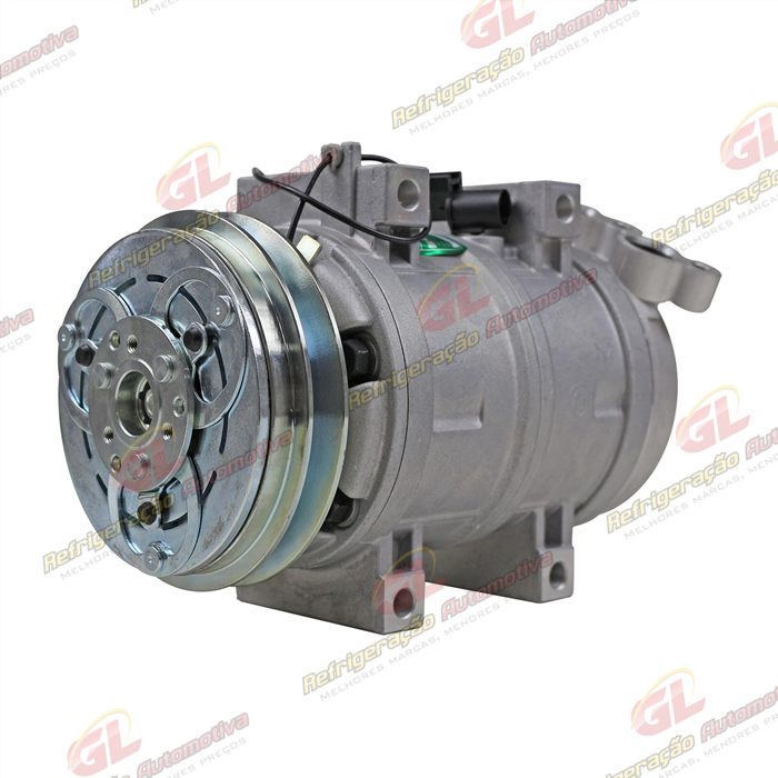 Compressor Zexel Pajero Dakar/ Mitsubishi L200 Triton Diesel 2006> - 12 Volts Polia Canal 1A 125mm OEM: MN123925 — foto 2