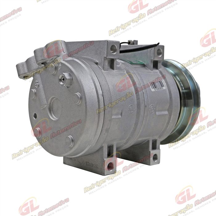 Compressor Zexel Pajero Dakar/ Mitsubishi L200 Triton Diesel 2006> - 12 Volts Polia Canal 1A 125mm OEM: MN123925 — foto 6