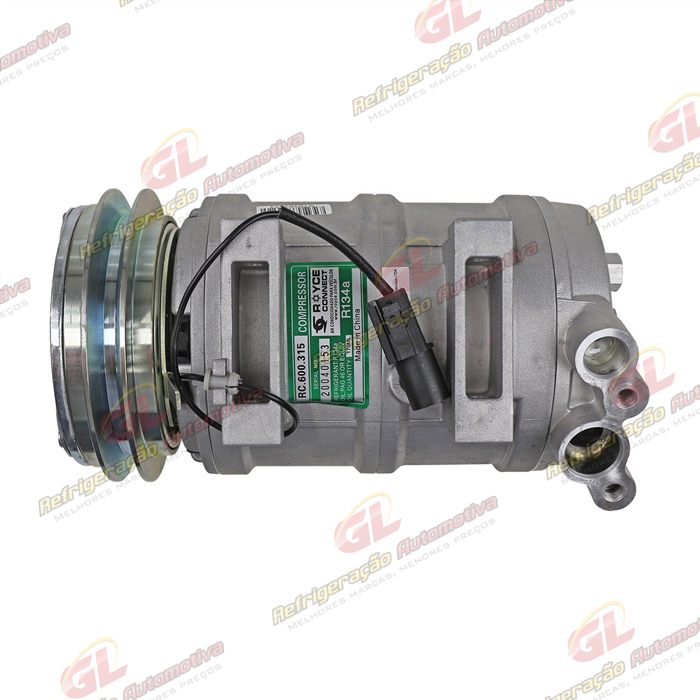 Compressor Zexel Pajero Dakar/ Mitsubishi L200 Triton Diesel 2006> - 12 Volts Polia Canal 1A 125mm OEM: MN123925 — foto 8