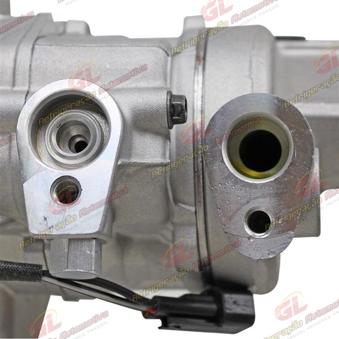 Compressor Ford Ka Motor 1.0 2014 Modelo 2015 > - 12 Volts Polia 6pk 110mm OEM: E3B119D629BA — foto 8