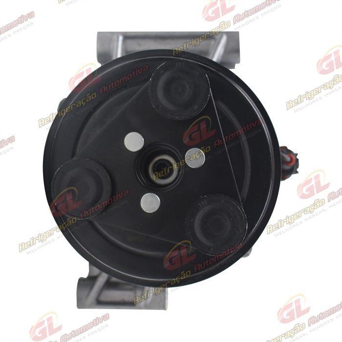 Compressor 10S11C Renault Fluence / Nissan March - 12 Volts Polia 7pk 108mm — foto 3