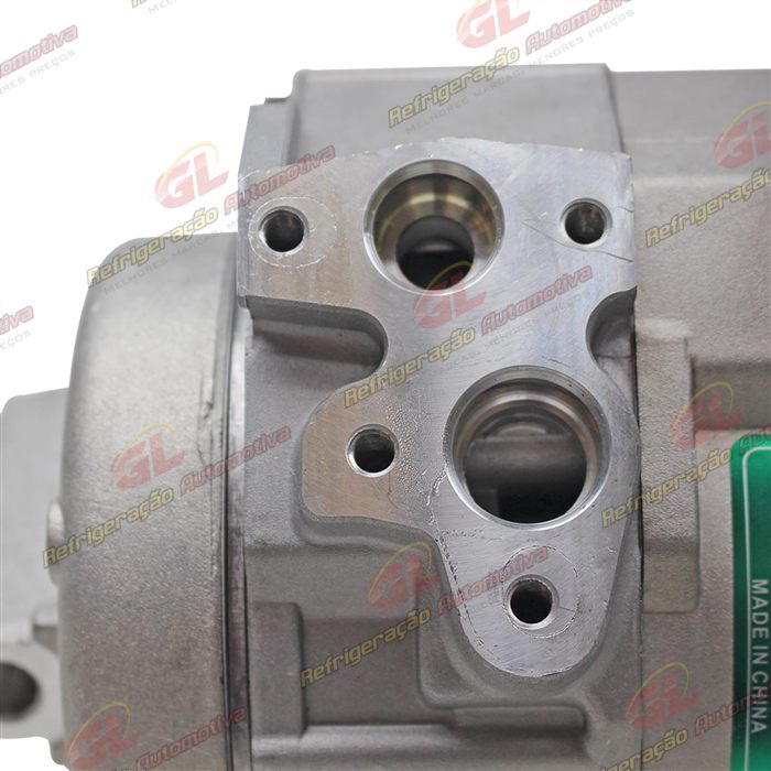 Compressor Modelo Denso 10S17C Mercedes Benz Sprinter 2013> Lado Direito do Motor - 12 Volts Polia 6pk 121mm OEM: A0002344011 — foto 8