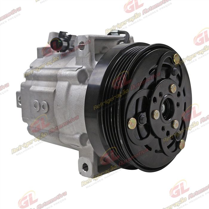 Compressor Modelo Valeo DKV-11G Mitsubishi TR4 - 12 Volts Polia 5pk 126mm OEM: MR315497 — foto 3