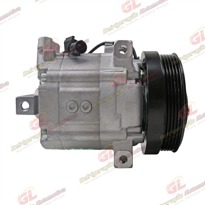 Compressor Modelo Valeo DKV-11G Mitsubishi TR4 - 12 Volts Polia 5pk 126mm OEM: MR315497 — foto 4