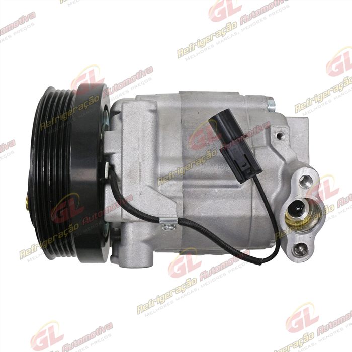 Compressor Modelo Valeo DKV-11G Mitsubishi TR4 - 12 Volts Polia 5pk 126mm OEM: MR315497 — foto 6