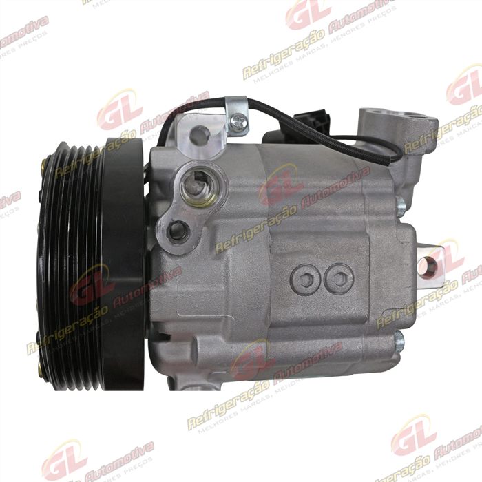 Compressor Modelo Valeo DKV-11G Mitsubishi TR4 - 12 Volts Polia 5pk 126mm OEM: MR315497 — foto 8