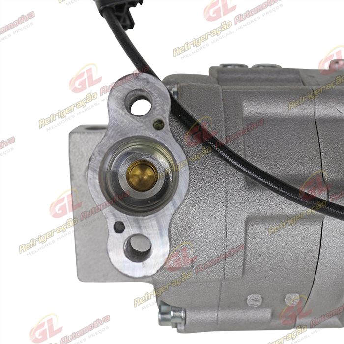 Compressor Modelo Valeo DKV-11G Mitsubishi TR4 - 12 Volts Polia 5pk 126mm OEM: MR315497 — foto 9