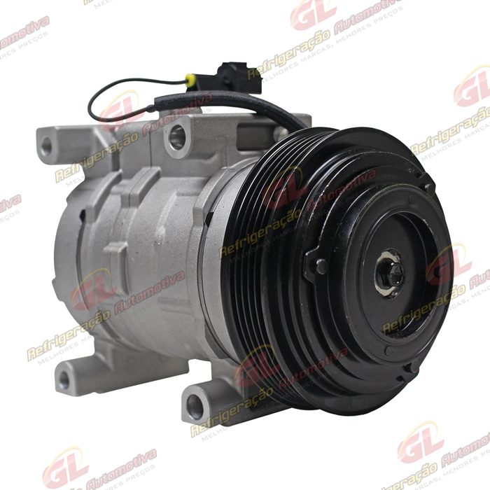 Compressor Hyundai HB20 1.0 - 12 Volts Polia 5pk 121mm OEM: 977011S000 — foto 4