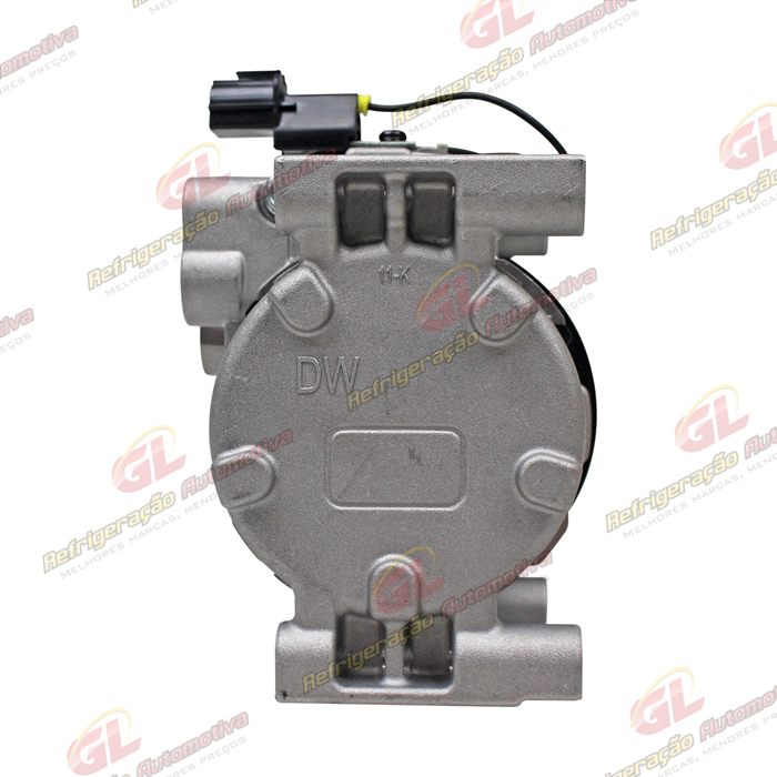 Compressor Hyundai HB20 1.0 - 12 Volts Polia 5pk 121mm OEM: 977011S000 — foto 7