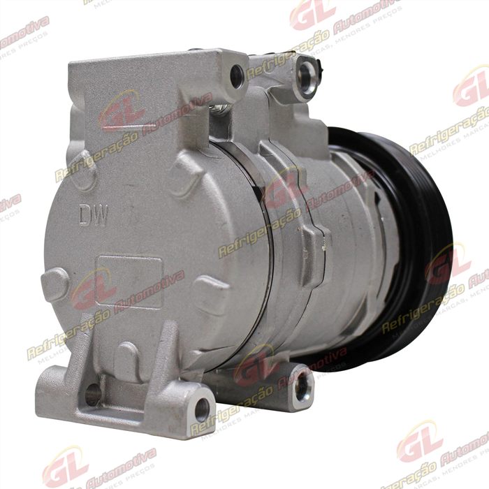Compressor Modelo DF13 Hyundai HB20 1.6 - 12 Volts Polia 6pk 117mm — foto 6