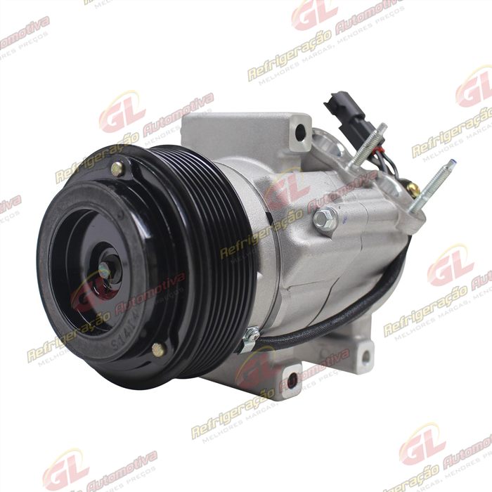 Compressor Ford Ranger Diesel 3.2 e 2.2 2013> / Troller 3.2 - 12 Volts Polia 7pk 114mm OEM AB39-19D629-BC — foto 2