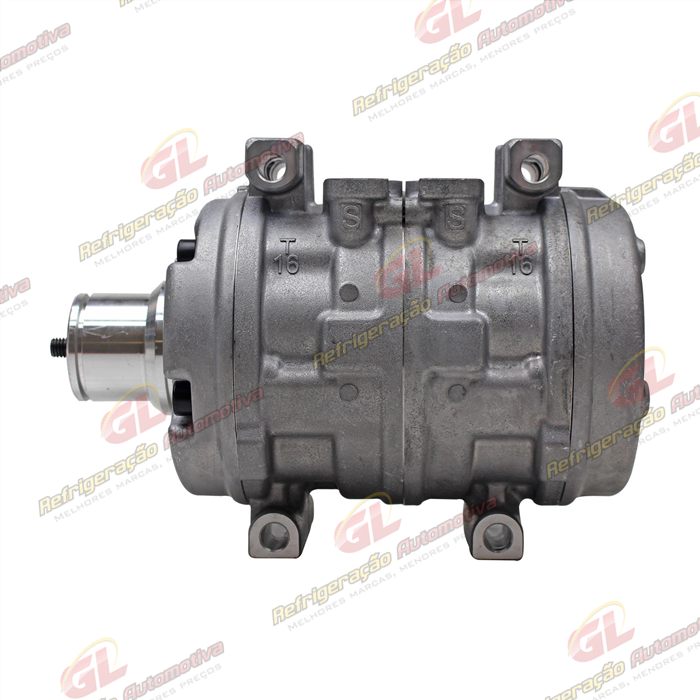Compressor 10P15 Parafuso Passante Universal Caminhão / Máquina Agricola / Trator John Deere 6165J / Mitsubishi Outlander/ L200 Triton Flex s/Polia