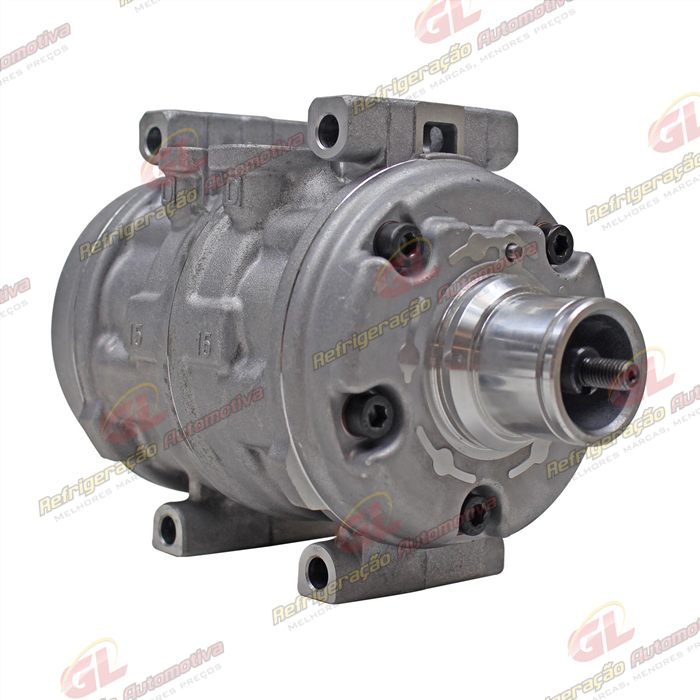 Compressor 10P15 Parafuso Passante Universal Caminhão / Máquina Agricola / Trator John Deere 6165J / Mitsubishi Outlander/ L200 Triton Flex s/Polia — foto 4