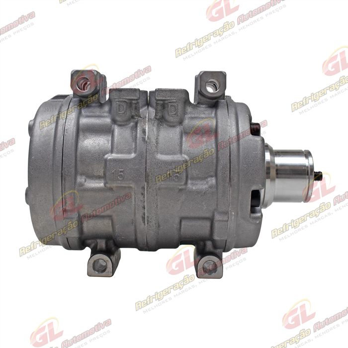 Compressor 10P15 Parafuso Passante Universal Caminhão / Máquina Agricola / Trator John Deere 6165J / Mitsubishi Outlander/ L200 Triton Flex s/Polia — foto 5