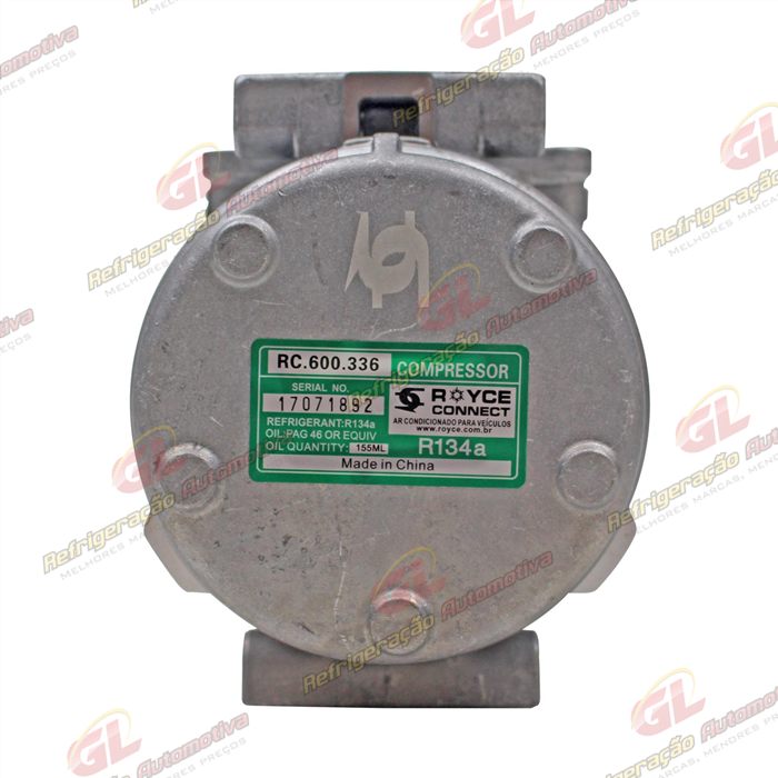 Compressor 10P15 Parafuso Passante Universal Caminhão / Máquina Agricola / Trator John Deere 6165J / Mitsubishi Outlander/ L200 Triton Flex s/Polia — foto 7