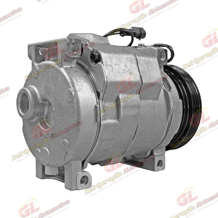 Compressor Modelo Denso 10S17C Caminhão Iveco Daily 2013> - 12 Volts Polia 4pk 110mm OEM: 5801362246 — foto 6