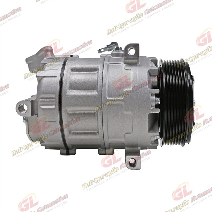 Compressor Renault Master 2013>/ Nissan Sentra 2007 Até 2013 - 12 Volts Polia 7pk 115mm OEM: 8200848916-B — foto 4