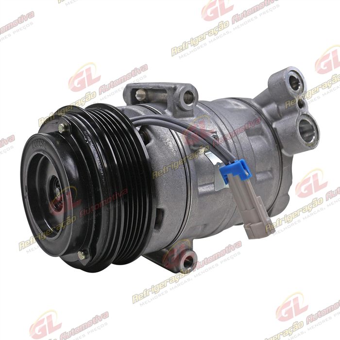 Compressor Chevrolet Cobalt 1.4 - 12 Volts Polia 5pk 116mm OEM: 94777204 — foto 2