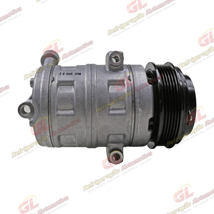 Compressor Chevrolet Cobalt 1.4 - 12 Volts Polia 5pk 116mm OEM: 94777204 — foto 5