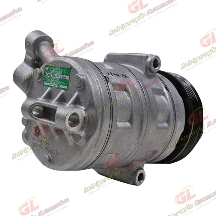 Compressor Chevrolet Cobalt 1.4 - 12 Volts Polia 5pk 116mm OEM: 94777204 — foto 6