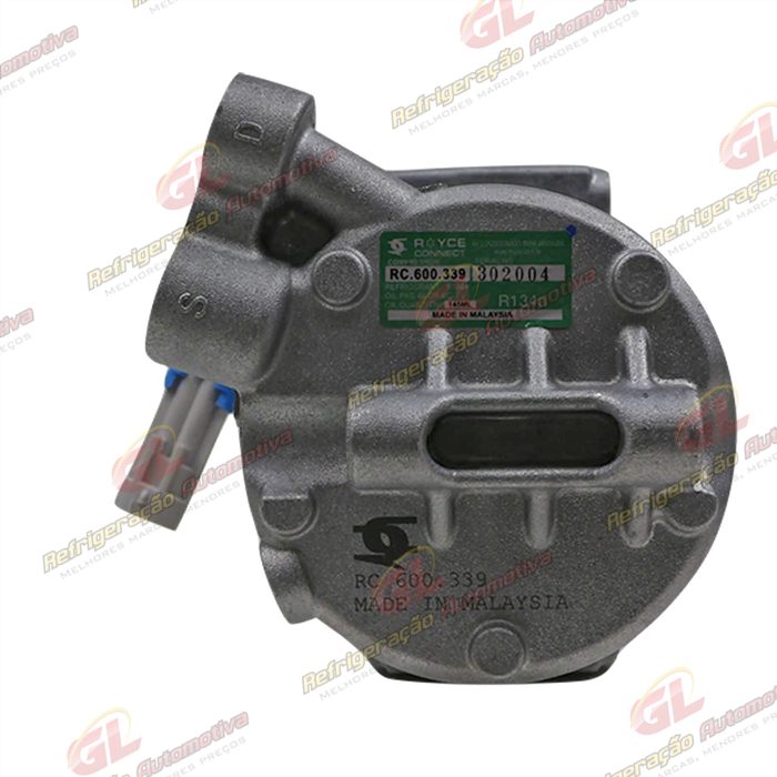 Compressor Chevrolet Cobalt 1.4 - 12 Volts Polia 5pk 116mm OEM: 94777204 — foto 7