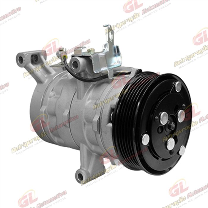 Compressor 10SR13C Toyota Etios - 12 Volts Polia 7pk 110mm — foto 7