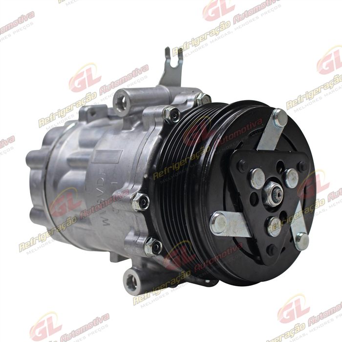 Compressor Modelo Doowon DV9 Volkswagen UP 2014>/ Fox 2011>/ Gol/ Voyage G6 2017> - 12 Volts Polia 6pk 114mm OEM: 5U0820803L — foto 4