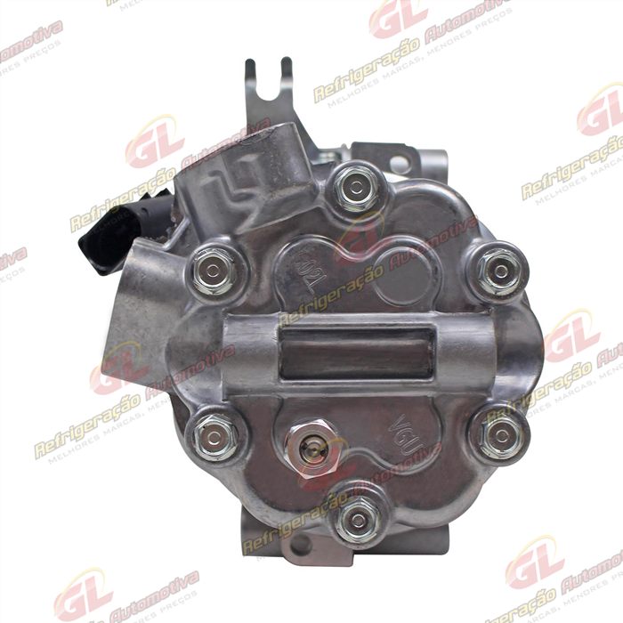Compressor Modelo Doowon DV9 Volkswagen UP 2014>/ Fox 2011>/ Gol/ Voyage G6 2017> - 12 Volts Polia 6pk 114mm OEM: 5U0820803L — foto 7