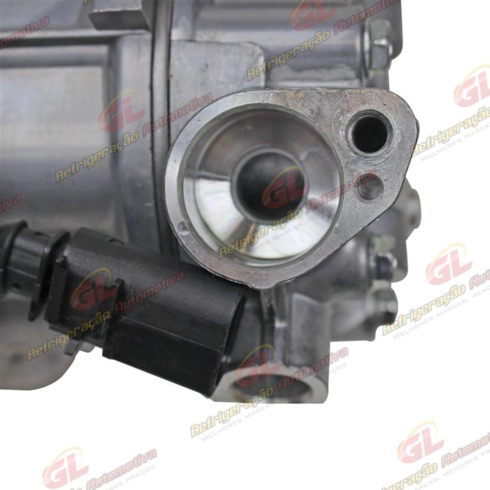 Compressor Modelo Doowon DV9 Volkswagen UP 2014>/ Fox 2011>/ Gol/ Voyage G6 2017> - 12 Volts Polia 6pk 114mm OEM: 5U0820803L — foto 9