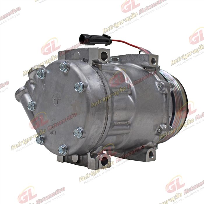 Compressor SD7V16 Fiat Ducato Multijet - 12 Volts Polia 4pk 115mm — foto 6
