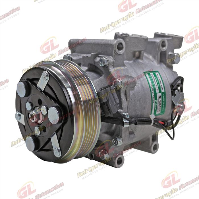 Compressor Honda Fit 2008 Até 2013 - 12 Volts Polia 5pk 115mm — foto 2