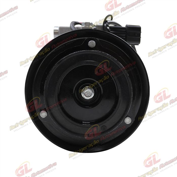 Compressor Kia Sportage 2010 Até 2013 / Hyundai IX35 Gasolina 2010 Até 2013 - 12 Volts Polia 6pk 120mm — foto 3