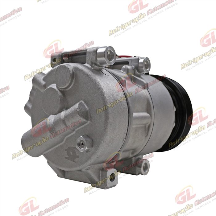 Compressor Kia Sportage 2010 Até 2013 / Hyundai IX35 Gasolina 2010 Até 2013 - 12 Volts Polia 6pk 120mm — foto 6