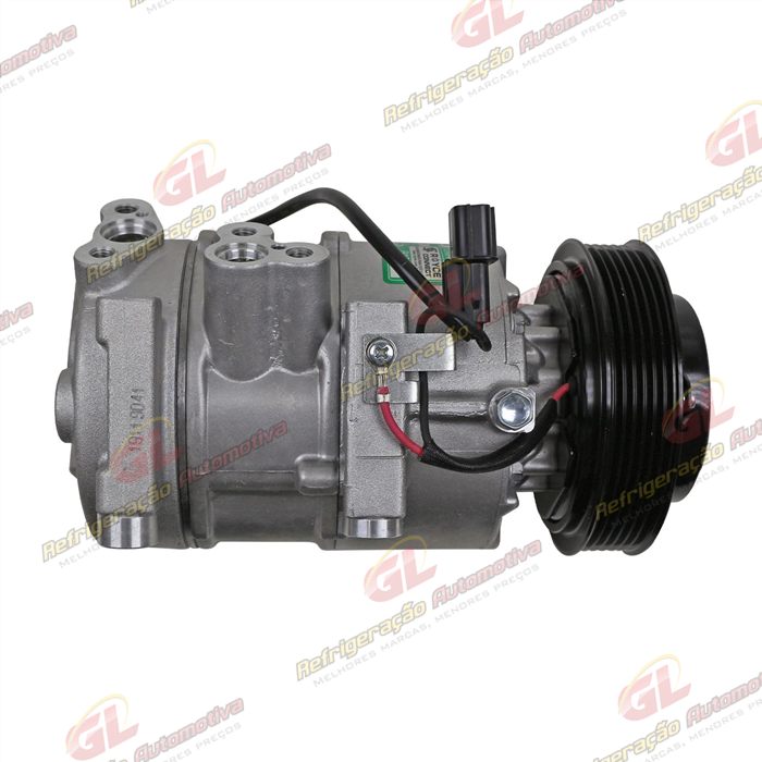 Compressor Kia Sportage 2010 Até 2013 / Hyundai IX35 Gasolina 2010 Até 2013 - 12 Volts Polia 6pk 120mm — foto 8