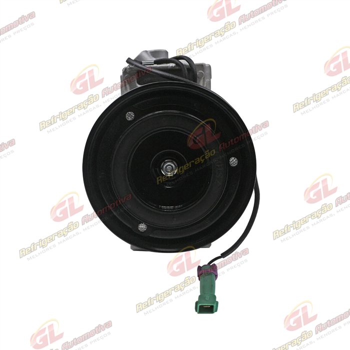 Compressor Modelo Denso 7SDU16C Volkswagen Gol G3 AB9 Variável - 12 Volts Polia 6pk 119mm — foto 3