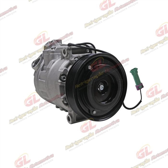 Compressor Modelo Denso 7SDU16C Volkswagen Gol G3 AB9 Variável - 12 Volts Polia 6pk 119mm — foto 4