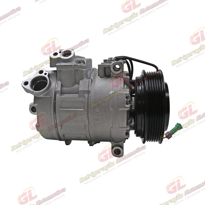 Compressor Modelo Denso 7SDU16C Volkswagen Gol G3 AB9 Variável - 12 Volts Polia 6pk 119mm — foto 5